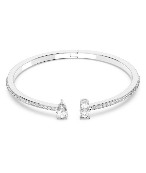 Attract - Blanc Argenté - Jonc - Swarovski la livraison gratuite