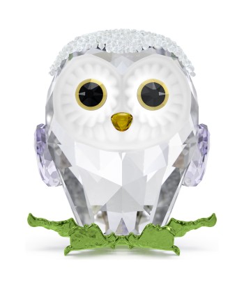 Idyllia - Chouette - Figurine - Swarovski le des métaux précieux