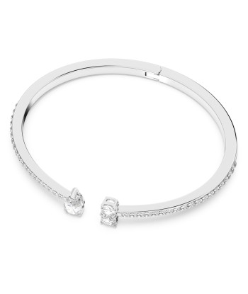 Attract - Blanc Argenté - Jonc - Swarovski la livraison gratuite