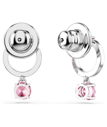 Attract - Rose Argenté - Boucles d'oreilles - Swarovski Dans la société mordern