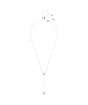 Attract - Rose Argenté - Collier en Y - Swarovski pas cher chine