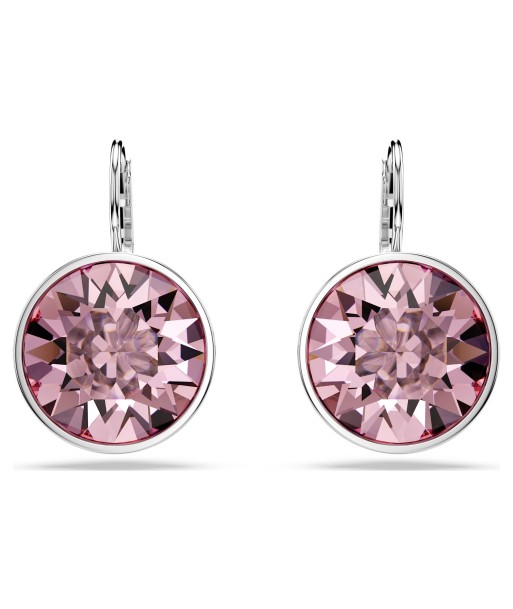 Bella - Rose Argenté - Boucles d'oreilles - Swarovski Economisez 