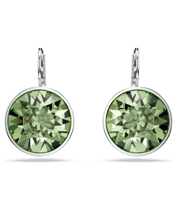 Bella - Vert Argenté - Boucles d'oreilles - Swarovski chez Cornerstreet bien 