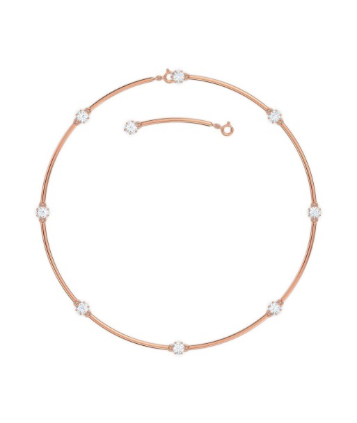 Constella - Blanc Doré rose- Collier - Swarovski Toutes les collections ici