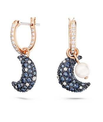 Luna - Multicolore Doré Rose - Boucles d'oreilles - Swarovski Comparez plus de prix