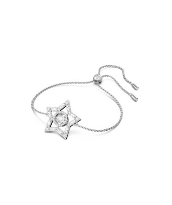 Stella - Blanc Argenté - Bracelet - Swarovski En savoir plus