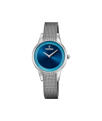 Mademoiselle - Modèle F20494/2 - Argenté & Bleu - Montre Festina En savoir plus