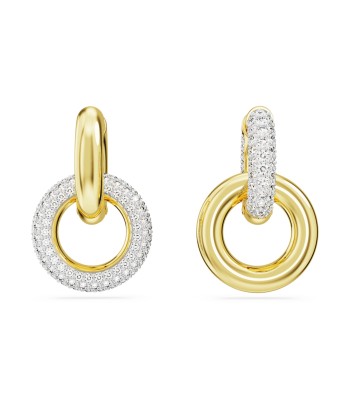 Dextera - Blanc Doré - Boucles d'oreilles - Swarovski l'achat 