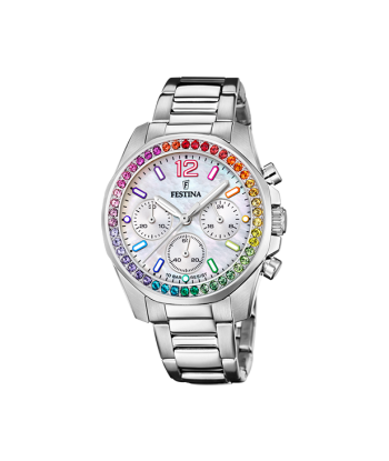 Boyfriend - Modèle F20606/2 - Argenté & Multicolore - Montre Festina Venez découvrir notre 