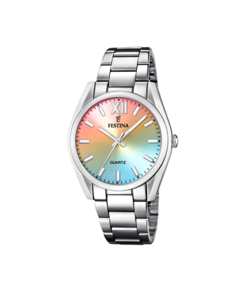 Boyfriend - Modèle F20622/H - Argenté & Multicolore - Montre Festina de l' environnement