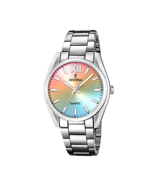 Boyfriend - Modèle F20622/H - Argenté & Multicolore - Montre Festina de l' environnement