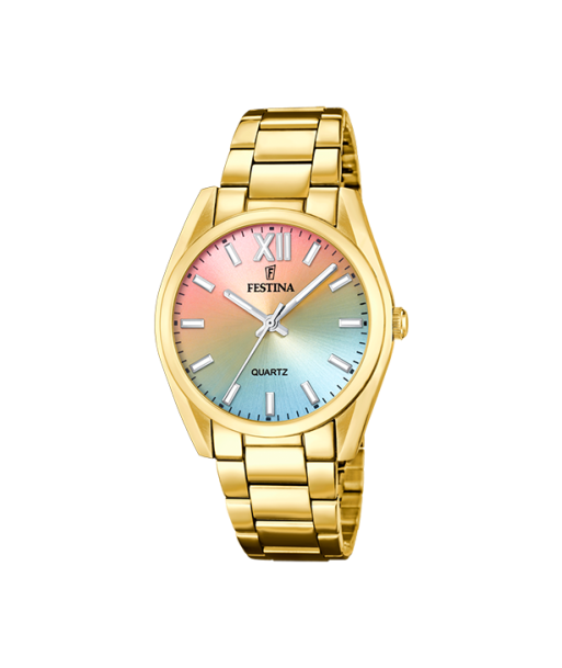 Boyfriend - Modèle F20640/7 - Doré & Multicolore - Montre Festina la livraison gratuite