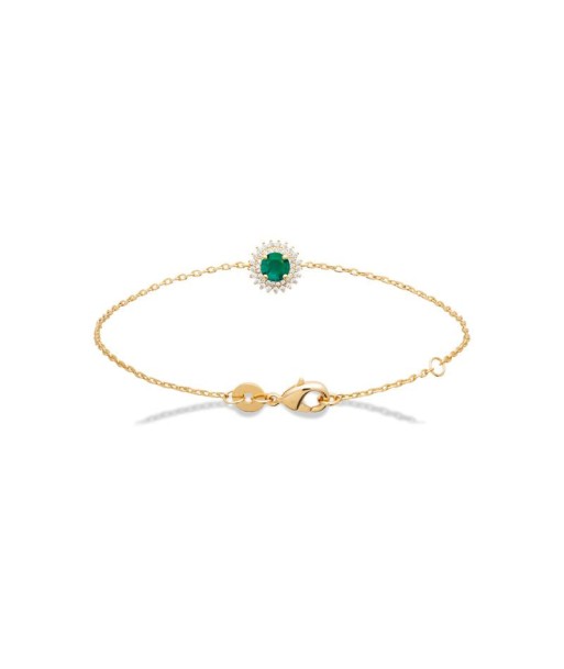 Solitaire - Bracelet - Plaqué Or sur le site 