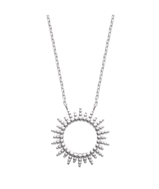 Soleil - Collier - Argent la chaussure