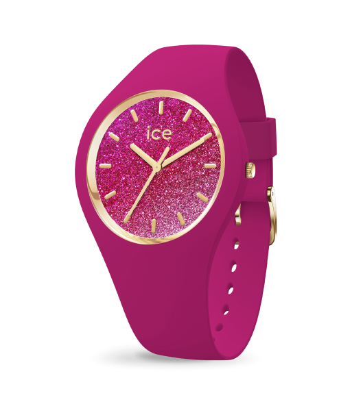 ICE Glitter - Rose Fuchsia - Montre Ice Watch le des métaux précieux