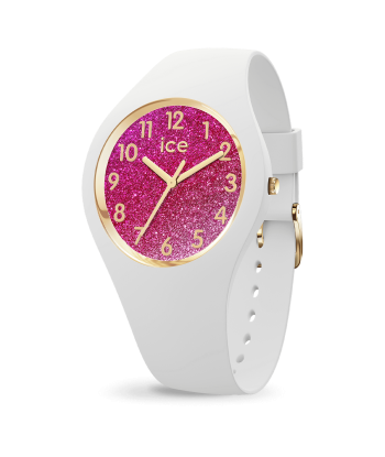 ICE Glitter - Rose Blanc - Montre Ice Watch Comparez plus de prix