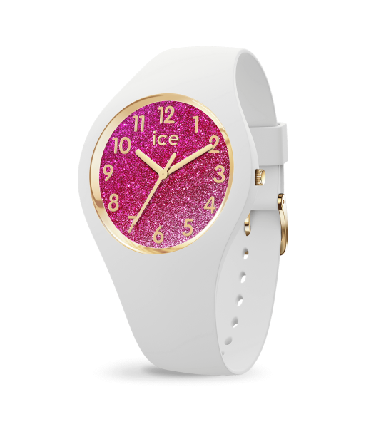 ICE Glitter - Rose Blanc - Montre Ice Watch Comparez plus de prix