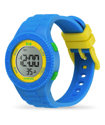 ICE Digit - Bleu Jaune Vert - Montre Ice Watch paiement sécurisé