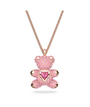 Teddy - Rose Doré Rose - Collier - Swarovski la livraison gratuite