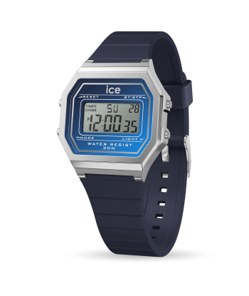 ICE Digit Retro - Bleu Marine - Montre Ice Watch Véritable concentré