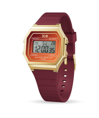 ICE Digit Retro - Rouge Rubis - Montre Ice Watch Voir les baskets