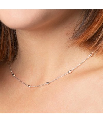 Maille Fantaisie - Argent - Collier hantent personnes