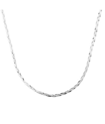 Maille Fantaisie - Argent - Collier store