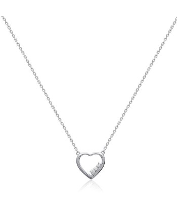 Coeur - Collier - Argent de l' environnement