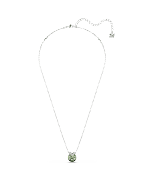 Bella V - Vert Argenté - Pendentif - Swarovski Vous souhaitez 