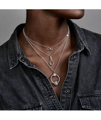 Maille Forçat - Argent - Collier - Pandora Dans la société mordern