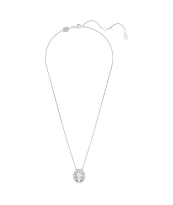 Mesmera - Blanc Argenté - Collier - Swarovski Par le système avancé 