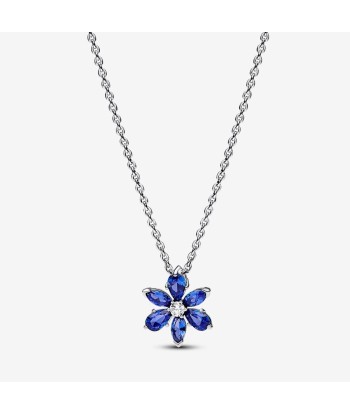 Herbier Scintillant - Bleu & Argent - Collier Pandora de l' environnement