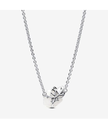 Rose Blanche - Argent - Collier Pandora solde