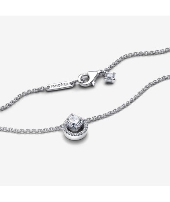 Halo - Anneau Scintillant - Argent - Collier Pandora ou a consommer sur place