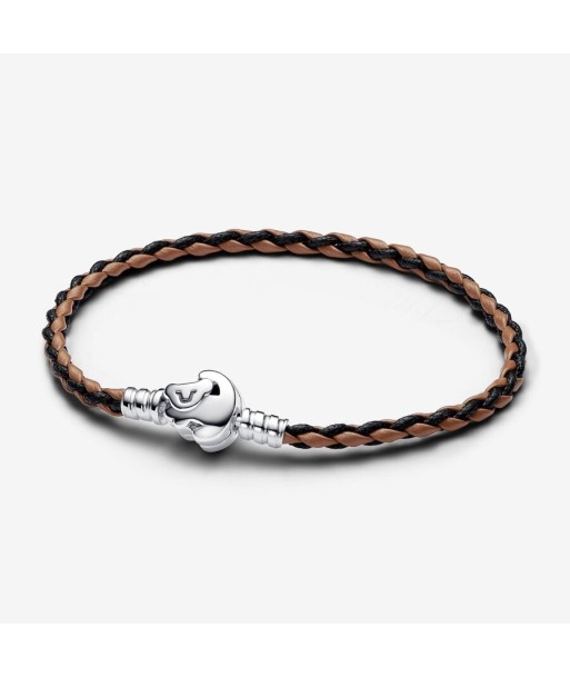 Disney - Le Roi Lion - Cuir Tressé & Argent - Bracelet Pandora l'achat 