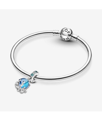 Animaux - Poulpe Bleu - Argent - Charms Pandora meilleur choix