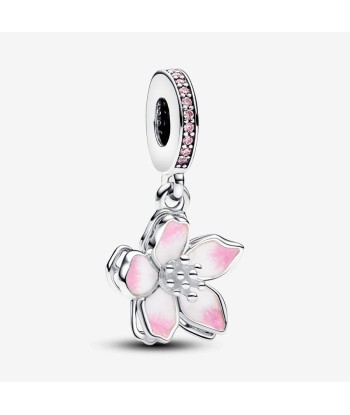 Nature - Fleur de Cerisier - Argent - Charms Pandora 50% de réduction en Octobre 2024