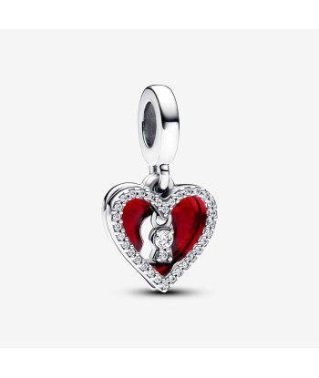 Coeur - Rouge & Serrure - Charms - Pandora le concept de la Pate a emporter 