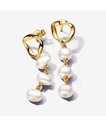 Pendantes - Perle de Culture - Or - Boucles d'oreilles Pandora chez Cornerstreet bien 