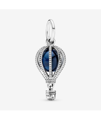 Voyage - Montgolfière Bleu - Argent - Charms - Pandora les ligaments