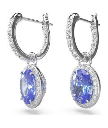 Constella - Bleu Argenté - Boucles d'oreilles - Swarovski Fin de série