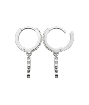 Croix - Boucles d'oreilles - Argent en stock