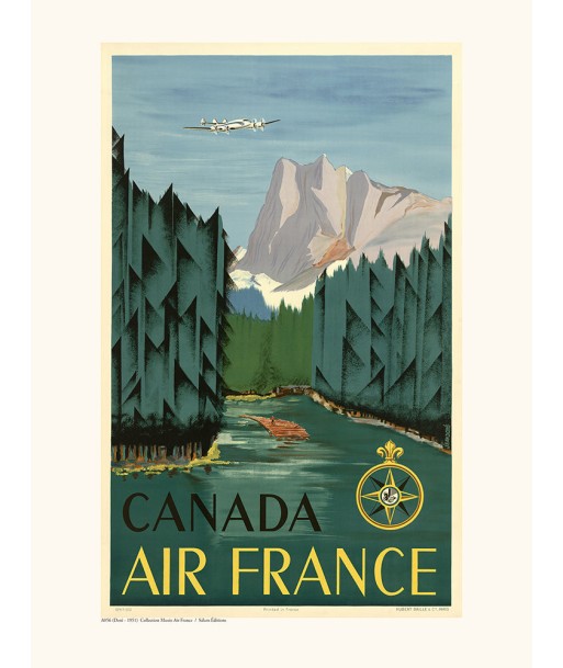 Affiche Canada - Air France chez Cornerstreet bien 