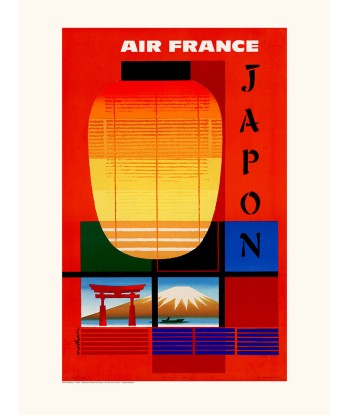 Affiche Japon - Air France Fin de série