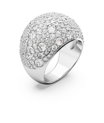 Luna - Blanc Argenté - Cocktail - Bague - Swarovski 2023