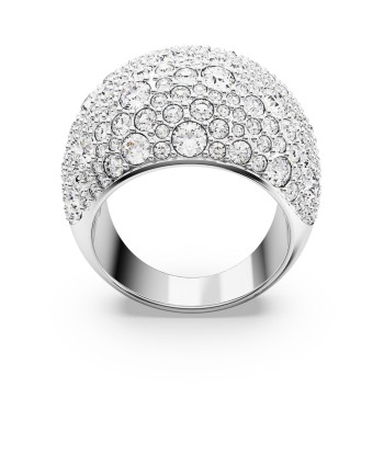 Luna - Blanc Argenté - Cocktail - Bague - Swarovski 2023