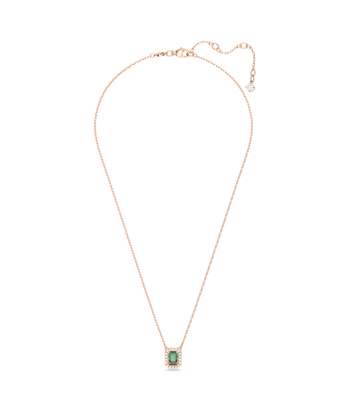 Millenia - Octogonale - Vert Doré Rose - Collier - Swarovski s'inspire de l'anatomie humaine