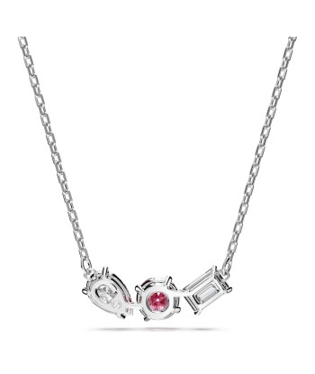 Mesmera  - Rose Argenté - Collier - Swarovski les muscles