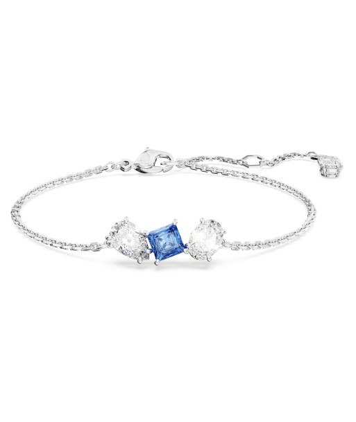 Mesmera  - Bleu Argenté - Bracelet - Swarovski prix