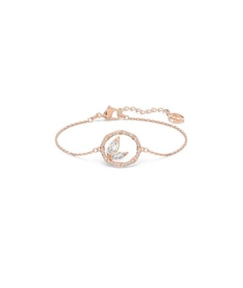 Dellium - Blanc Doré Rose - Bracelet - Swarovski les ctes